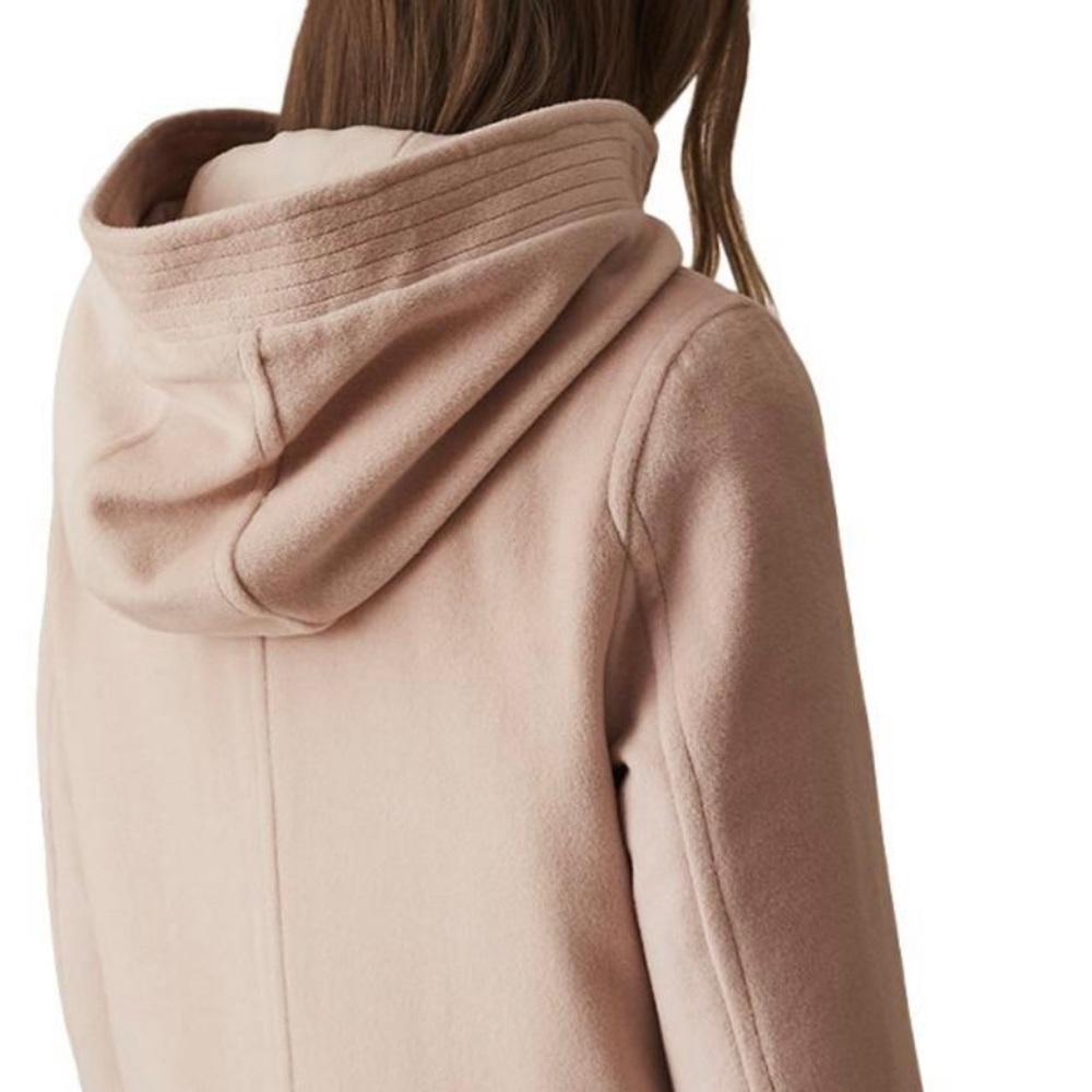 Reiss pink Marlowe wool coat